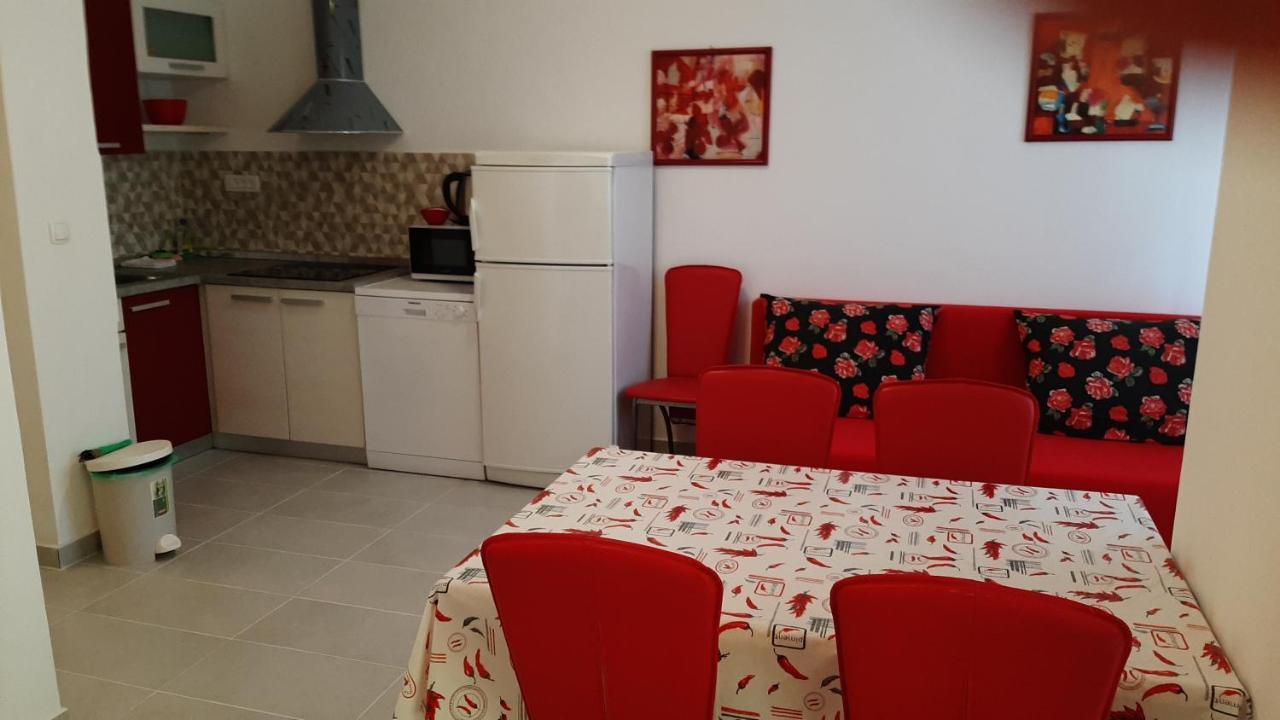 Apartmani Mw, Crveni Apartman Baška Esterno foto